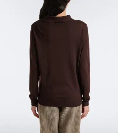 The Row Pauli wool and silk polo sweater | Thumbnail 4 The Row Pauli wool and silk polo sweater | Thumbnail 4