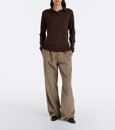 The Row Pauli wool and silk polo sweater | Thumbnail 6 The Row Pauli wool and silk polo sweater | Thumbnail 6