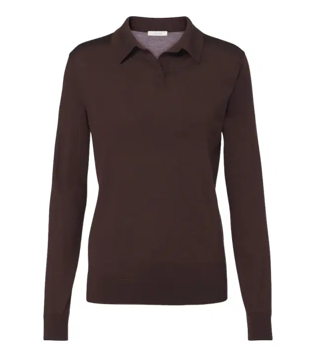 Pauli wool and silk polo sweater Pauli wool and silk polo sweater