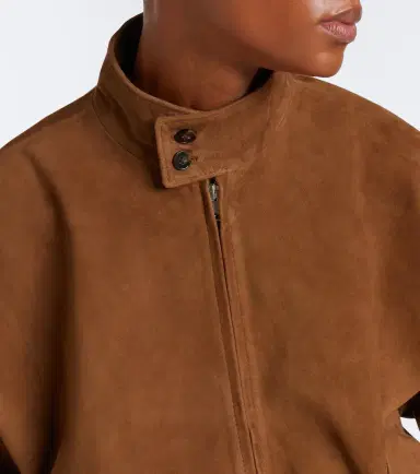 Agolde Blair suede blouson jacket | Thumbnail 2 Agolde Blair suede blouson jacket | Thumbnail 2