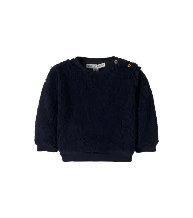 Emile et Ida Baby teddy sweatshirt | Thumbnail 1 Emile et Ida Baby teddy sweatshirt | Thumbnail 1