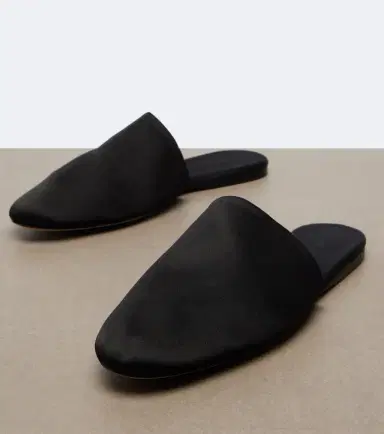 The Row Tilda satin mules | Thumbnail 3 The Row Tilda satin mules | Thumbnail 3