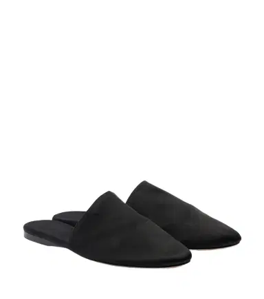 The Row Tilda satin mules | Thumbnail 1 The Row Tilda satin mules | Thumbnail 1
