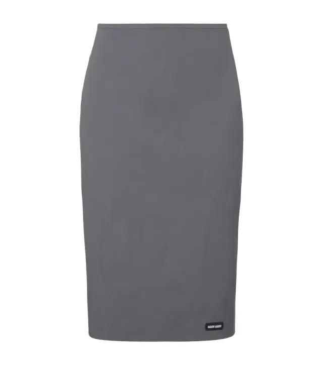 Cotton-blend poplin pencil skirt Cotton-blend poplin pencil skirt