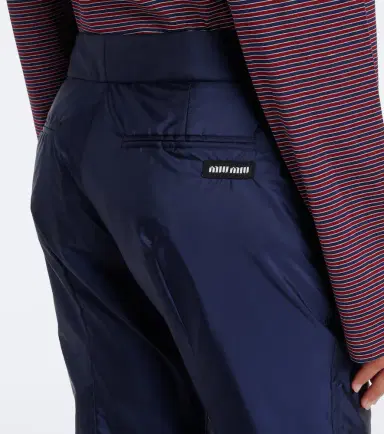Miu Miu Technical flared pants | Thumbnail 3 Miu Miu Technical flared pants | Thumbnail 3
