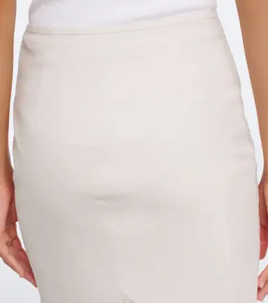 Miu Miu Cotton-blend poplin pencil skirt | Thumbnail 3 Miu Miu Cotton-blend poplin pencil skirt | Thumbnail 3