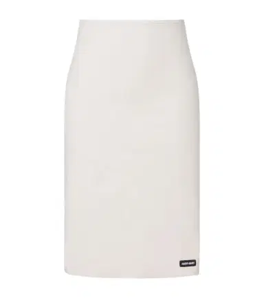 Miu Miu Cotton-blend poplin pencil skirt | Thumbnail 1 Miu Miu Cotton-blend poplin pencil skirt | Thumbnail 1