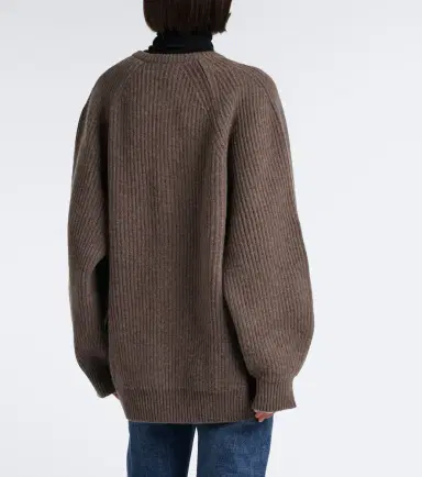Nour Hammour Laurel oversized cashmere and wool cardigan | Thumbnail 6 Nour Hammour Laurel oversized cashmere and wool cardigan | Thumbnail 6