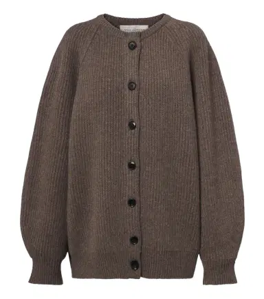 Nour Hammour Laurel oversized cashmere and wool cardigan | Thumbnail 1 Nour Hammour Laurel oversized cashmere and wool cardigan | Thumbnail 1