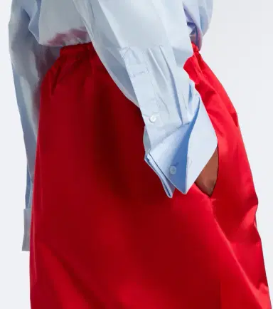 Prada Silk satin midi skirt | Thumbnail 3 Prada Silk satin midi skirt | Thumbnail 3