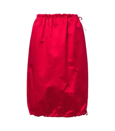 Prada Silk satin midi skirt | Thumbnail 1 Prada Silk satin midi skirt | Thumbnail 1