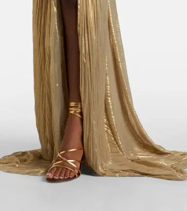 Marmar Halim Pleated caped bustier gown | Thumbnail 4 Marmar Halim Pleated caped bustier gown | Thumbnail 4