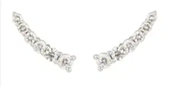 Wish Fine Jewelry 0.72ct Diamond 18K Gold Climber Earrings | Thumbnail 1 Wish Fine Jewelry 0.72ct Diamond 18K Gold Climber Earrings | Thumbnail 1