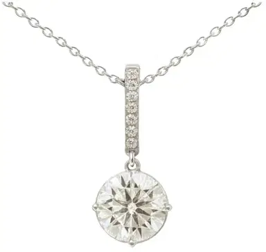 Wish Fine Jewelry 3.00ct Diamond 18K Gold Statement Pendant | Thumbnail 1 Wish Fine Jewelry 3.00ct Diamond 18K Gold Statement Pendant | Thumbnail 1