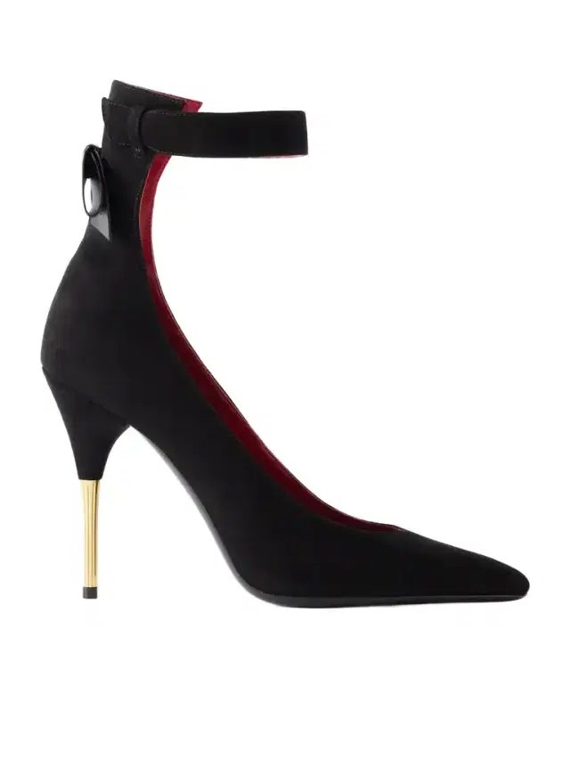 Fatale 105 Bow-detailed Suede Pumps Fatale 105 Bow-detailed Suede Pumps