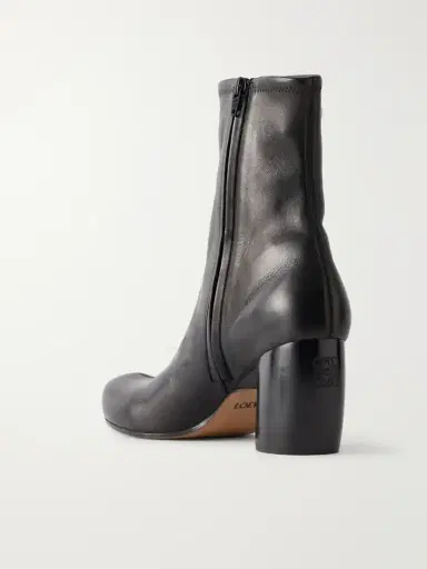 Loewe Oval Leather Ankle Boots | Thumbnail 3 Loewe Oval Leather Ankle Boots | Thumbnail 3