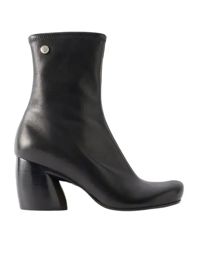 Oval Leather Ankle Boots Oval Leather Ankle Boots