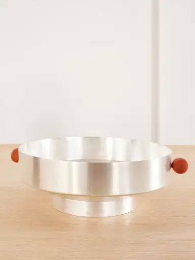 Natalia Criado Silver-plated And Stone Bowl | Thumbnail 1 Natalia Criado Silver-plated And Stone Bowl | Thumbnail 1
