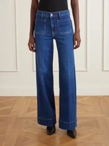 Frame Le Slice Slim Palazzo Long High-rise Wide-leg Jeans | Thumbnail 3 Frame Le Slice Slim Palazzo Long High-rise Wide-leg Jeans | Thumbnail 3