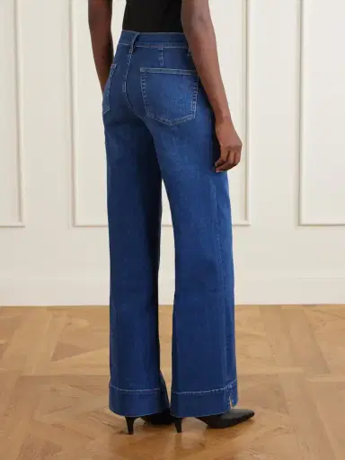 Frame Le Slice Slim Palazzo Long High-rise Wide-leg Jeans | Thumbnail 4 Frame Le Slice Slim Palazzo Long High-rise Wide-leg Jeans | Thumbnail 4