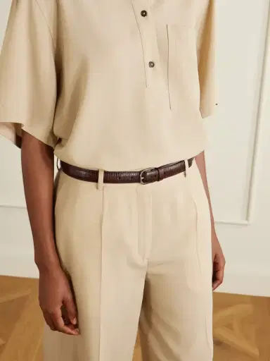 TOTEME Lizard-effect Belt | Thumbnail 2 TOTEME Lizard-effect Belt | Thumbnail 2