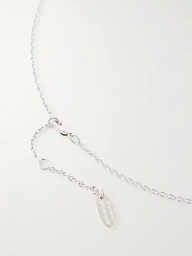 Vivienne Westwood Aleksa Orb-detailed Pearl-effect Silver-tone Necklace | Thumbnail 3 Vivienne Westwood Aleksa Orb-detailed Pearl-effect Silver-tone Necklace | Thumbnail 3