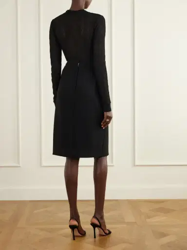 Dolce & Gabbana Front-slit Wool Midi Skirt | Thumbnail 3 Dolce & Gabbana Front-slit Wool Midi Skirt | Thumbnail 3