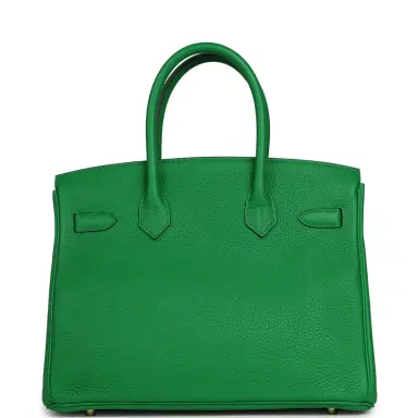 HERMÈS Hermes Birkin 30 Bambou Clemence Gold Hardware | Thumbnail 4 HERMÈS Hermes Birkin 30 Bambou Clemence Gold Hardware | Thumbnail 4