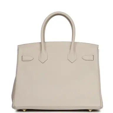 HERMÈS Hermes Birkin 30 Craie Togo Gold Hardware | Thumbnail 4 HERMÈS Hermes Birkin 30 Craie Togo Gold Hardware | Thumbnail 4