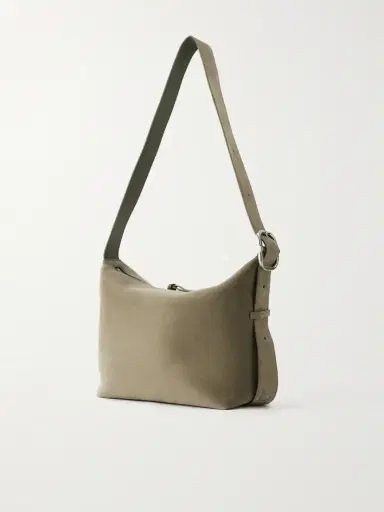 Loewe Loop Medium Suede Shoulder Bag | Thumbnail 4 Loewe Loop Medium Suede Shoulder Bag | Thumbnail 4
