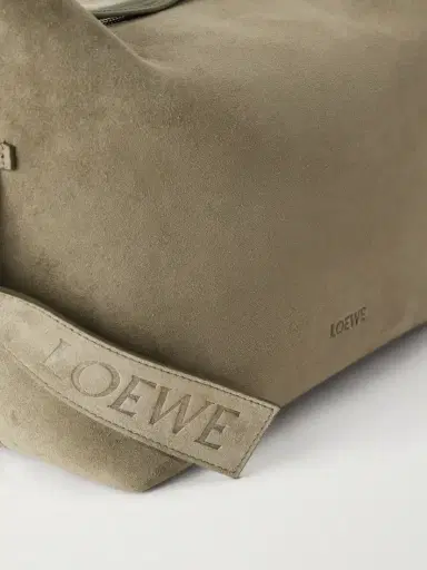 Loewe Loop Medium Suede Shoulder Bag | Thumbnail 5 Loewe Loop Medium Suede Shoulder Bag | Thumbnail 5