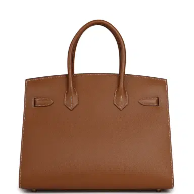 HERMÈS Hermes Birkin Sellier 30 Gold Epsom Gold Hardware | Thumbnail 3 HERMÈS Hermes Birkin Sellier 30 Gold Epsom Gold Hardware | Thumbnail 3