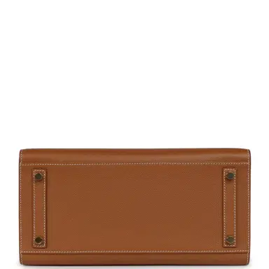 HERMÈS Hermes Birkin Sellier 30 Gold Epsom Gold Hardware | Thumbnail 6 HERMÈS Hermes Birkin Sellier 30 Gold Epsom Gold Hardware | Thumbnail 6