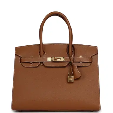 HERMÈS Hermes Birkin Sellier 30 Gold Epsom Gold Hardware | Thumbnail 1 HERMÈS Hermes Birkin Sellier 30 Gold Epsom Gold Hardware | Thumbnail 1