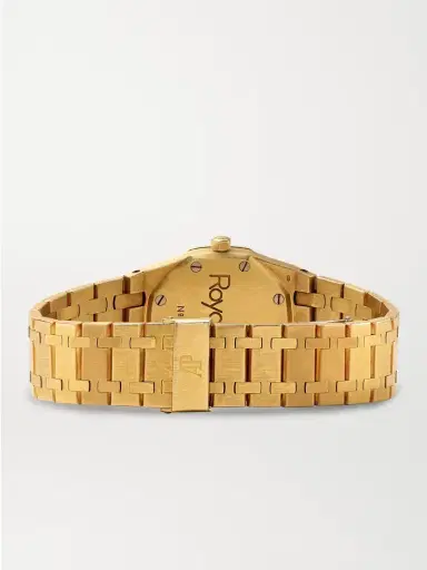 Stephanie Windsor + Audemars Piguet Vintage 1980s Royal Oak Automatic 18-karat Gold Watch | Thumbnail 5 Stephanie Windsor + Audemars Piguet Vintage 1980s Royal Oak Automatic 18-karat Gold Watch | Thumbnail 5