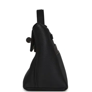 HERMÈS Hermes Mini 24/24 Bag Black Togo, Swift Palladium Hardware | Thumbnail 3 HERMÈS Hermes Mini 24/24 Bag Black Togo, Swift Palladium Hardware | Thumbnail 3