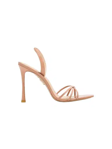 Retrofête Women's Anabel 105MM Leather Slingback Sandals - Tan | Thumbnail 1 Retrofête Women's Anabel 105MM Leather Slingback Sandals - Tan | Thumbnail 1