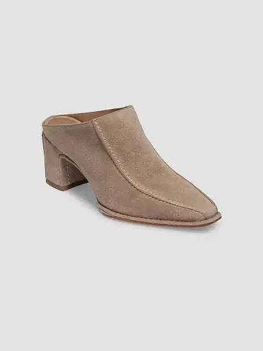 Bernardo Women's Brynn Heeled Mules - Sandstone | Thumbnail 2 Bernardo Women's Brynn Heeled Mules - Sandstone | Thumbnail 2