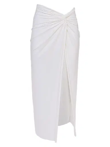 ViX by Paula Hermanny Women's Karen Midi Pareo Skirt - Off White | Thumbnail 1 ViX by Paula Hermanny Women's Karen Midi Pareo Skirt - Off White | Thumbnail 1