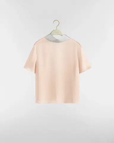 Dior Short-Sleeved Blouse with Rear Tie | Thumbnail 6 Dior Short-Sleeved Blouse with Rear Tie | Thumbnail 6