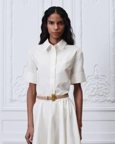 Dior Dior Qixi Short-Sleeved Blouse | Thumbnail 3 Dior Dior Qixi Short-Sleeved Blouse | Thumbnail 3
