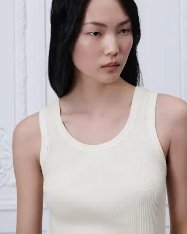 Dior Dior Médaillon Embroidered Fitted Tank Top | Thumbnail 3 Dior Dior Médaillon Embroidered Fitted Tank Top | Thumbnail 3