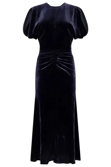 Victoria Beckham Bela Midi Dress | Thumbnail 1 Victoria Beckham Bela Midi Dress | Thumbnail 1