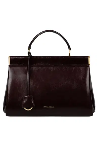 Victoria Beckham Sloane Frame Bag - Dark Burgundy | Thumbnail 4 Victoria Beckham Sloane Frame Bag - Dark Burgundy | Thumbnail 4