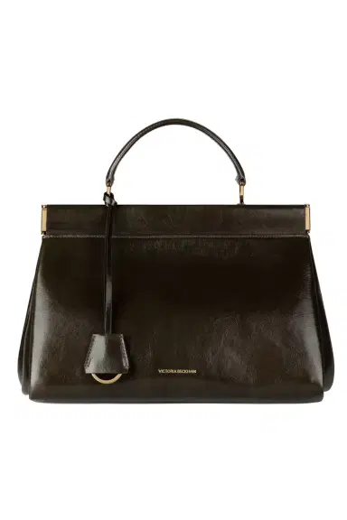Victoria Beckham Sloane Frame Bag - Dark Olive | Thumbnail 1 Victoria Beckham Sloane Frame Bag - Dark Olive | Thumbnail 1