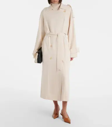 Jardin des Orangers Wool and cashmere trench coat | Thumbnail 6 Jardin des Orangers Wool and cashmere trench coat | Thumbnail 6