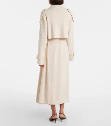 Jardin des Orangers Wool and cashmere trench coat | Thumbnail 7 Jardin des Orangers Wool and cashmere trench coat | Thumbnail 7