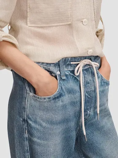 rag & bone Women's Miramar Terry Drawcord Wide-Leg Pants - Ellis | Thumbnail 6 rag & bone Women's Miramar Terry Drawcord Wide-Leg Pants - Ellis | Thumbnail 6