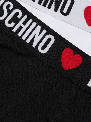 MOSCHINO Women's Logo 2-Pack Brazilian Brief - Multi Black | Thumbnail 6 MOSCHINO Women's Logo 2-Pack Brazilian Brief - Multi Black | Thumbnail 6