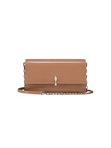 Christian Louboutin Women's Bettina Patent Leather Chain Wallet | Thumbnail 1 Christian Louboutin Women's Bettina Patent Leather Chain Wallet | Thumbnail 1